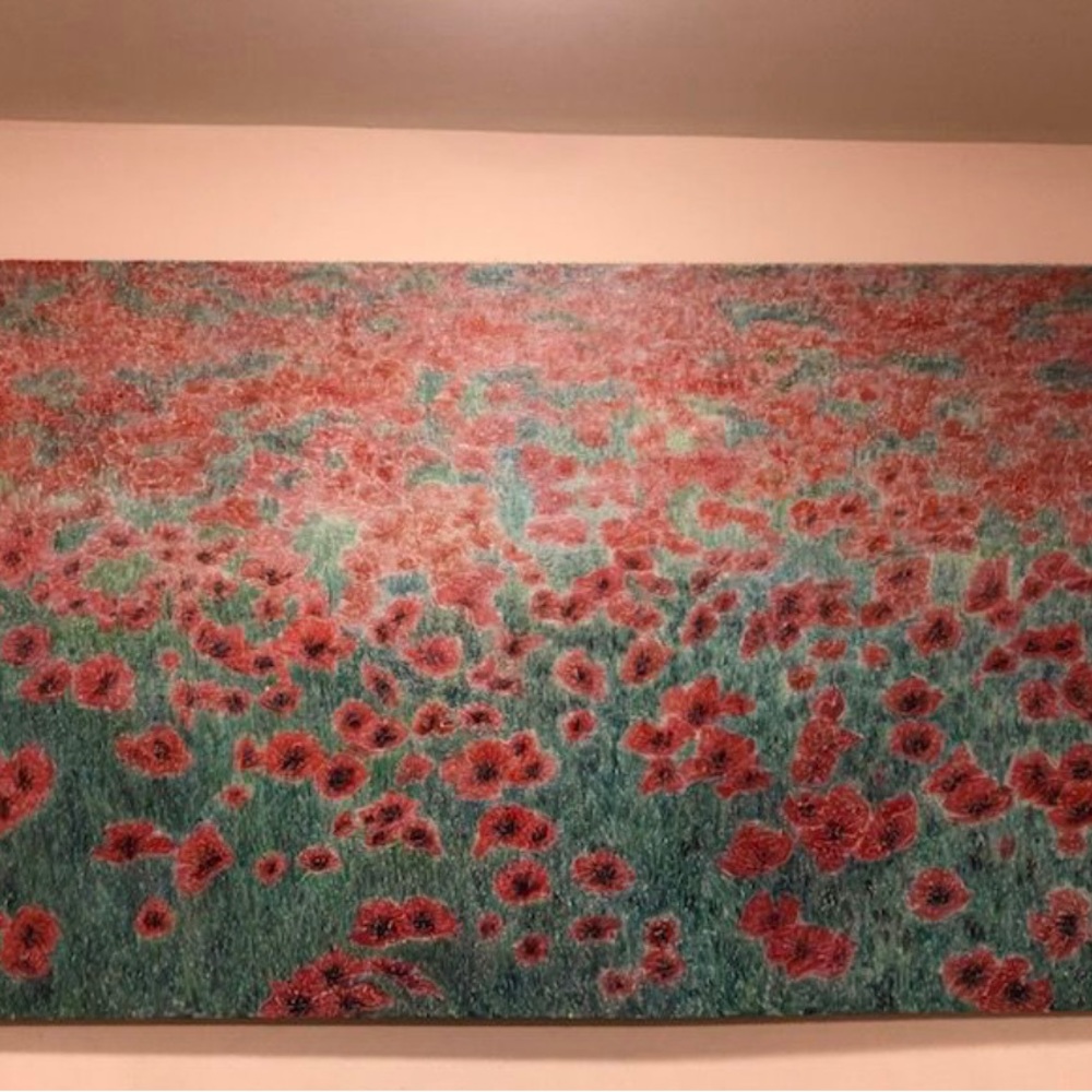 Painting 64” x 35” by Medvedev